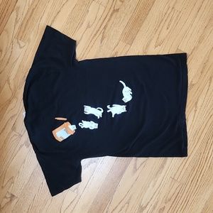 RIPNDIP black short sleeve 100% cotton shirt